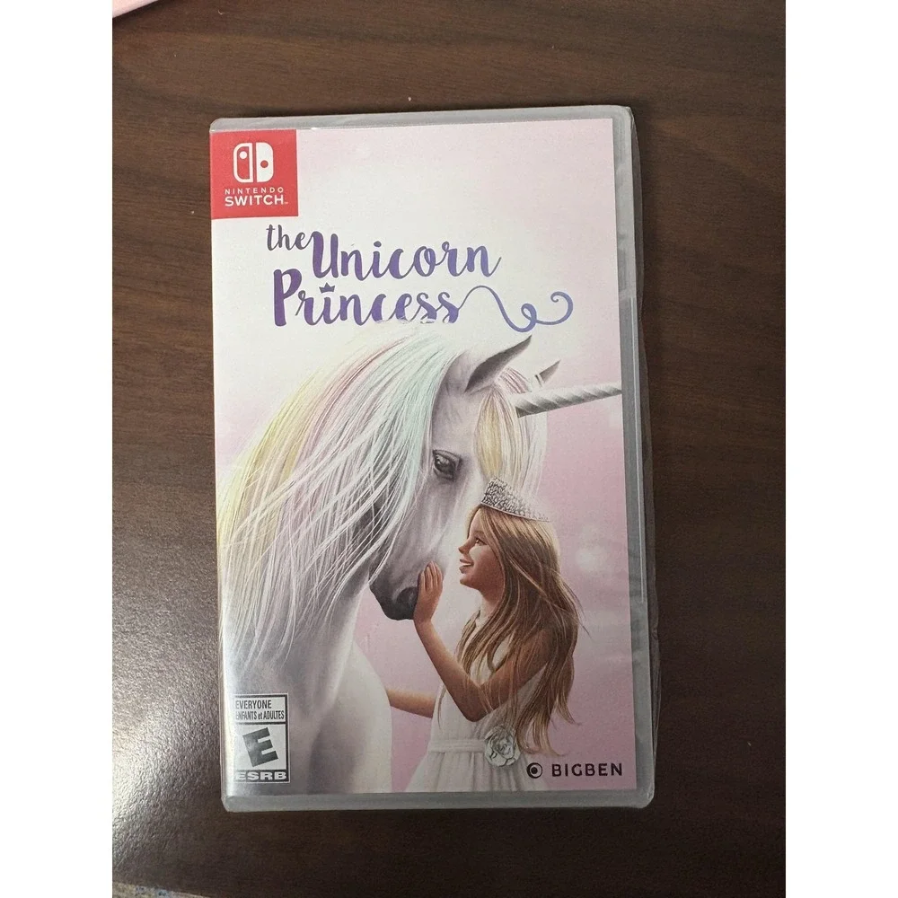 The Unicorn Princess Nintendo Switch Video Game‎ Bigben Horses Unicorn Riding